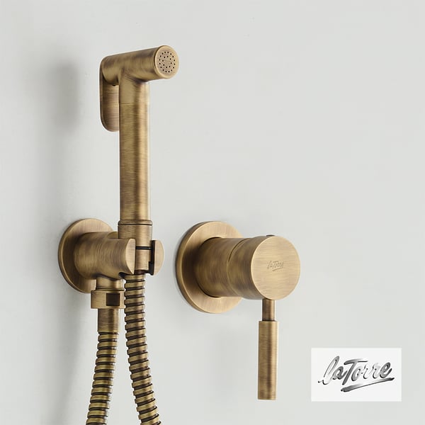 Ντουζάκι μπιντέ Flush-Mix Tech Antique Brass 12211-221
